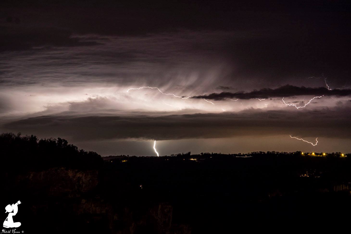 Cellule sur l'ouest de la Dordogne - 03/04/2018 21:24 - Acrid Neveu Astrid