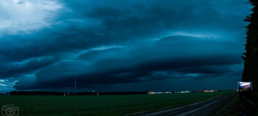 Arcus passant sur Bordeaux - 13/04/2018 21:22 - Luc Anakin Reï