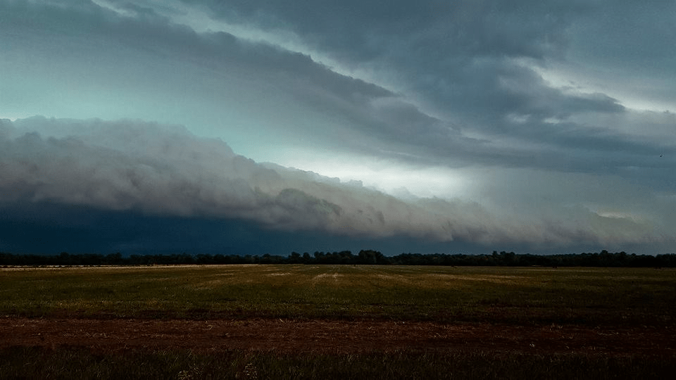 Arcus arrivant sur Pessac (Gironde) à 19h - 13/09/2016 21:00 -  Theo Weather