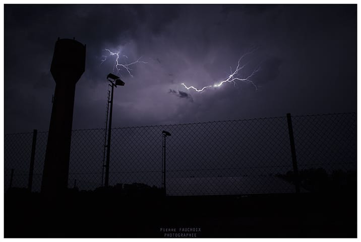 Orage dans les Landes le 14/08/2017 - 14/08/2017 22:00 - Pierre FAUCHOIX