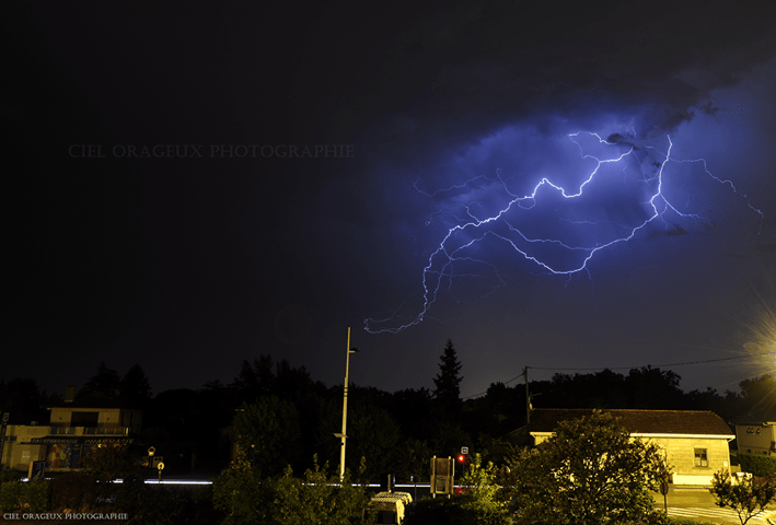 Orage à Bordeaux - 31/07/2017 22:00 - Mickael Cumulus