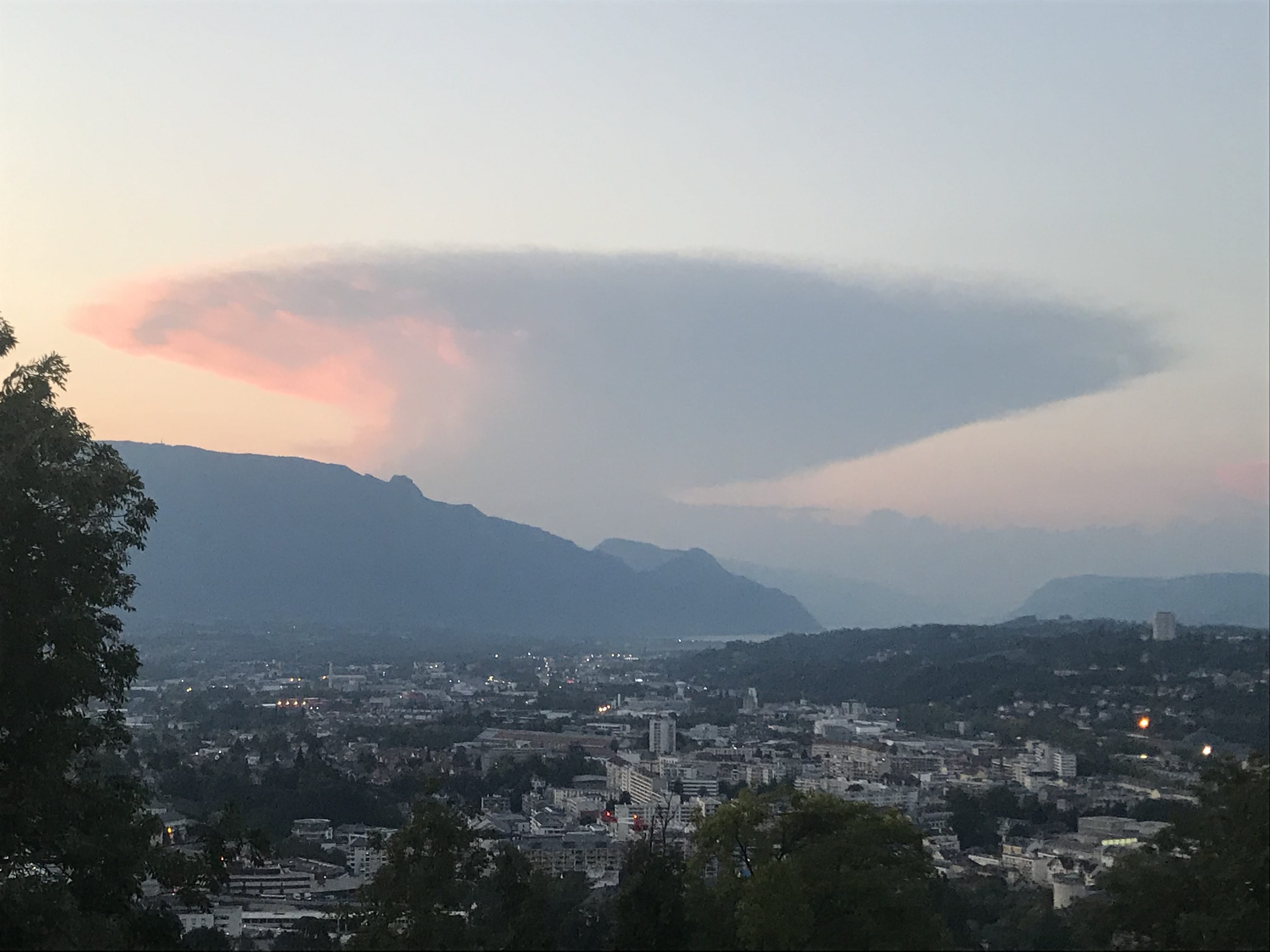 Cumulonimbus sur Nantua - 15/09/2020 19:15 - Stéphane Coquard