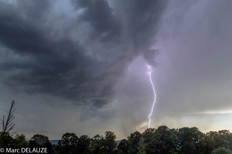 Orage à la Chaise-Dieu - 01/07/2019 19:00 - Marc Delauze