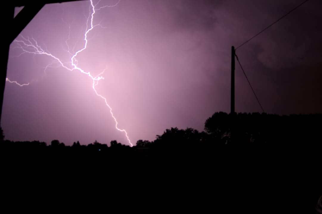 Orage au nord du département de l Ain - 02/07/2018 00:00 -  