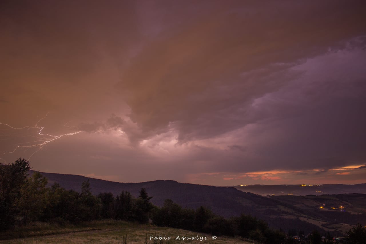 Orage 5 juillet, vers Saint-Etienne - 05/07/2019 22:00 - Fabio Aqualys