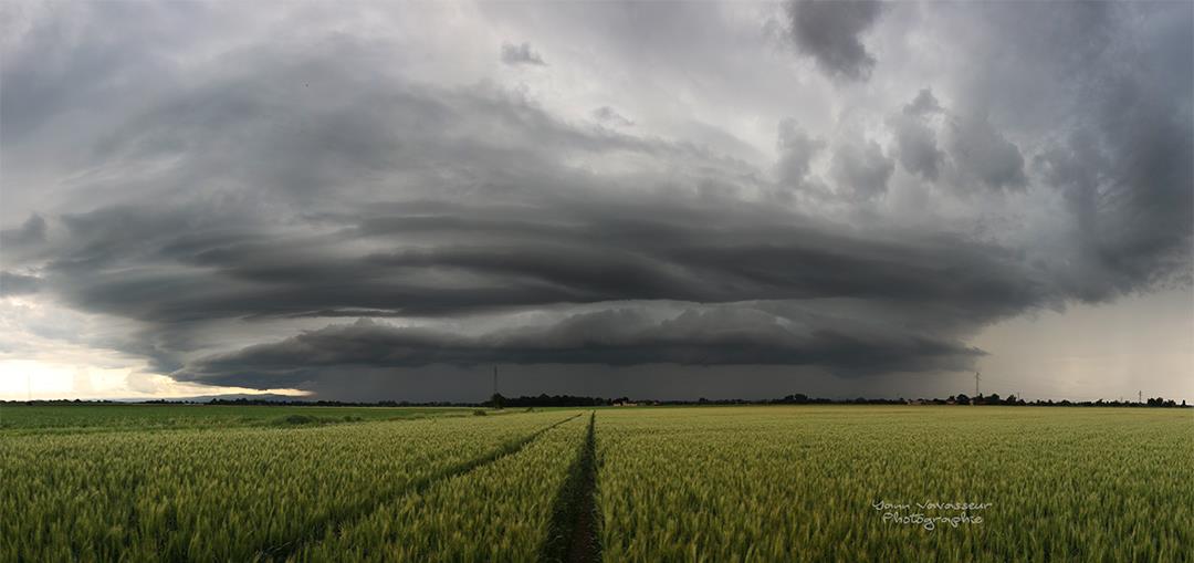 Orage ayant sévi cette après-midi à l'est du Puy de Dôme - 05/06/2018 16:00 - Yann Vavasseur