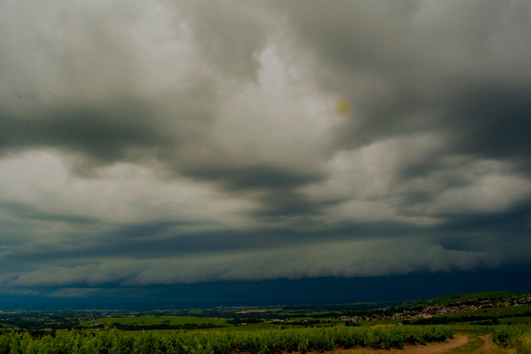 Un très joli arcus qui arrivait de Villefranche et a prit la direction de Mâcon après nous être tombé dessus - 05/06/2018 20:00 - Agence Fotographe?k