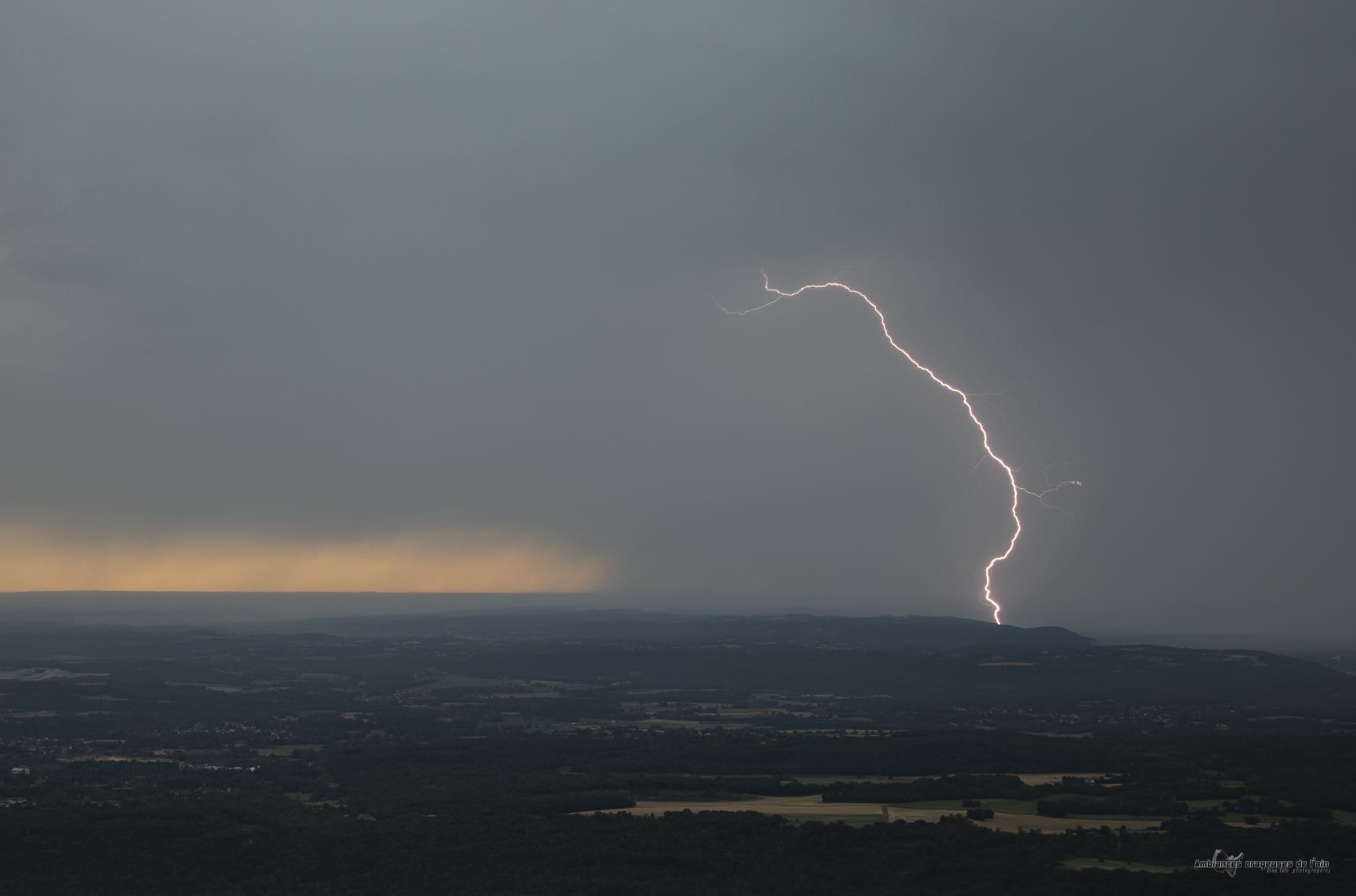 foudre sur le nord isere - 06/08/2019 18:50 - brice volo