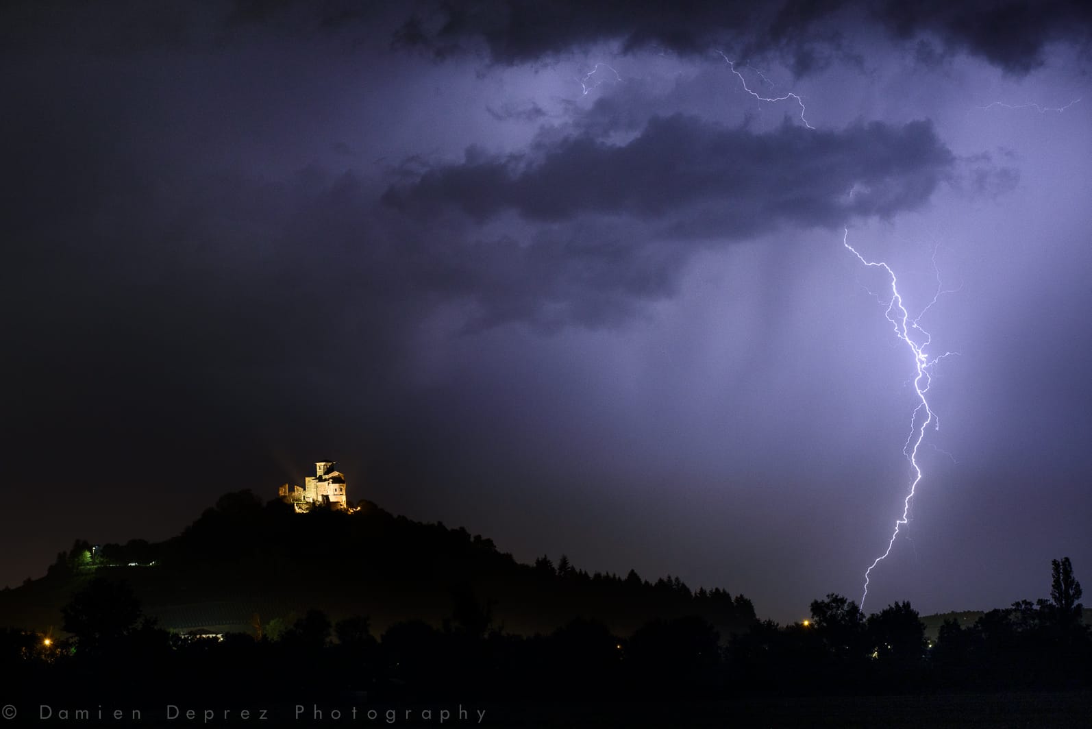 Orage du 06/08/19 depuis St Romain le Puy (42) - 06/08/2019 23:30 - damien deprez