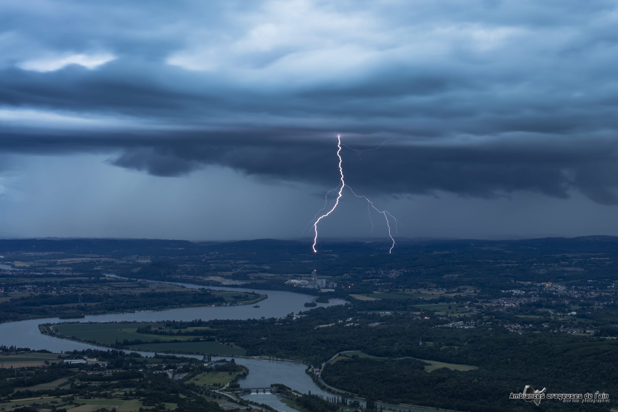 foudre sur le nord isere - 11/06/2018 20:03 - brice volo