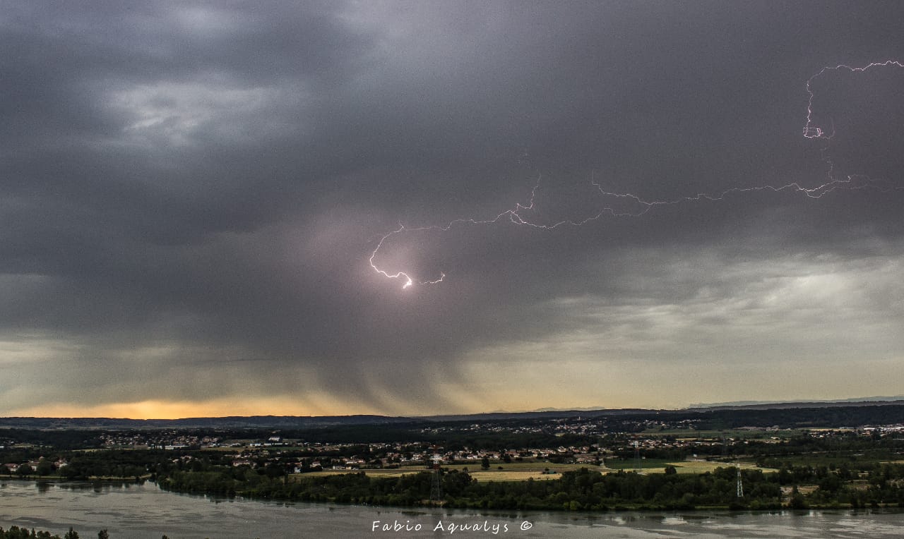 Orage faible matinal - 14/06/2019 07:00 - Fabio Aqualys