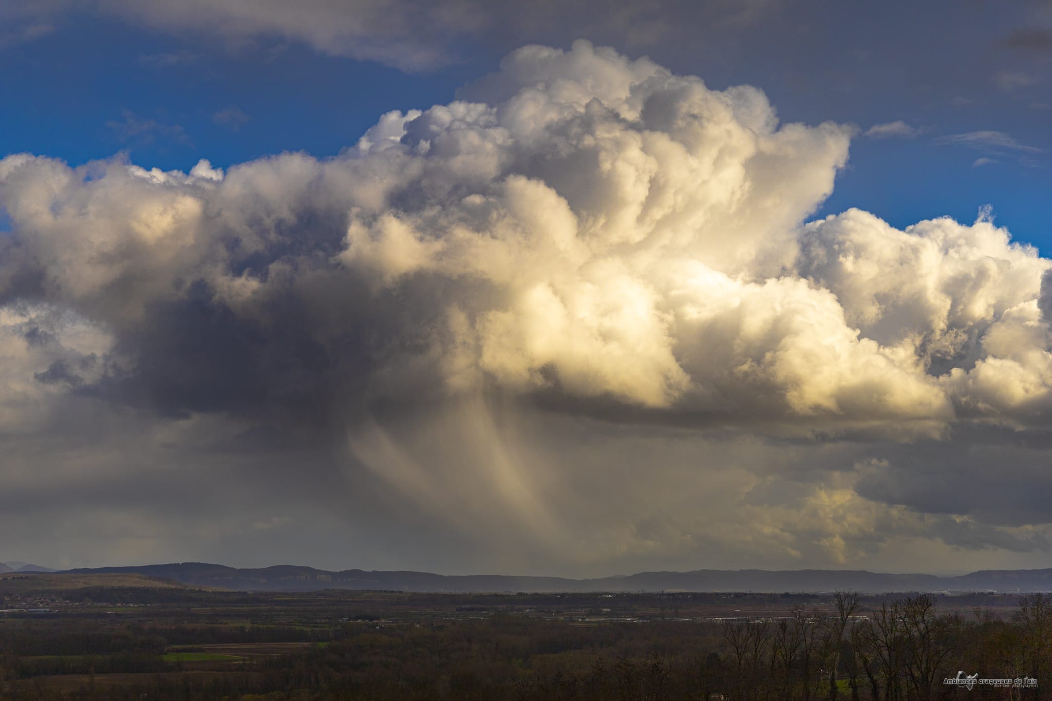 ciel de traine dans l'ain - 14/03/2021 16:00 - brice volo