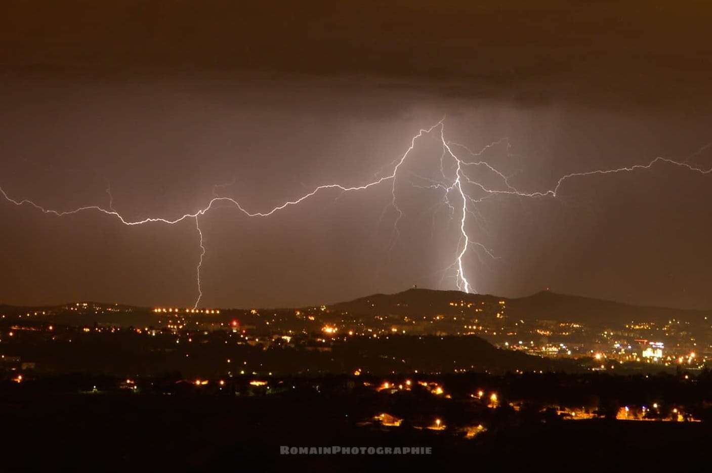 Magnifique chasse aux orages ce matin ! Une chasse imprévue. C’était sensé être que de la 