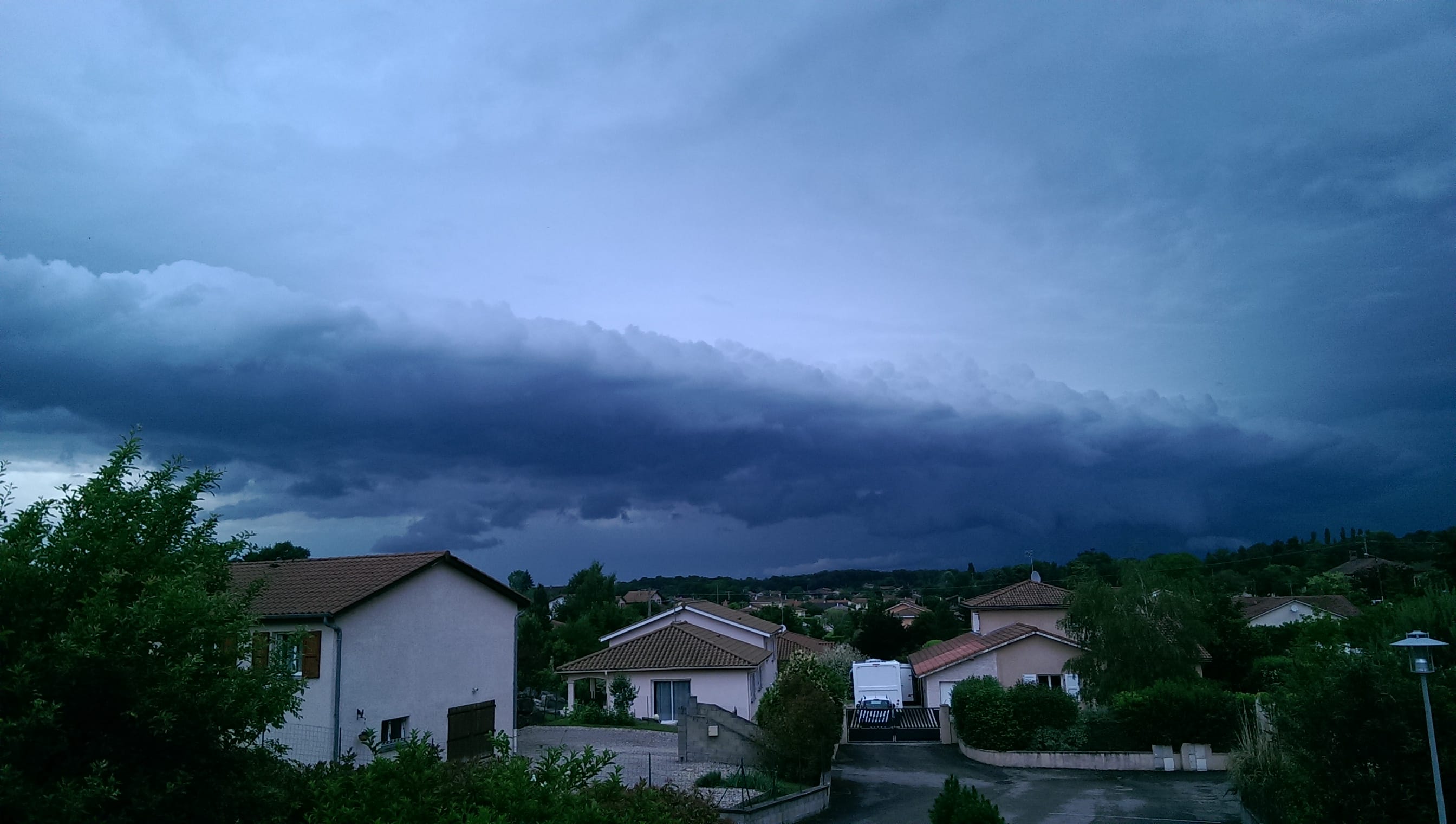 Gros orage à Ceyzériat. - 27/05/2018 19:30 - David Drencourt