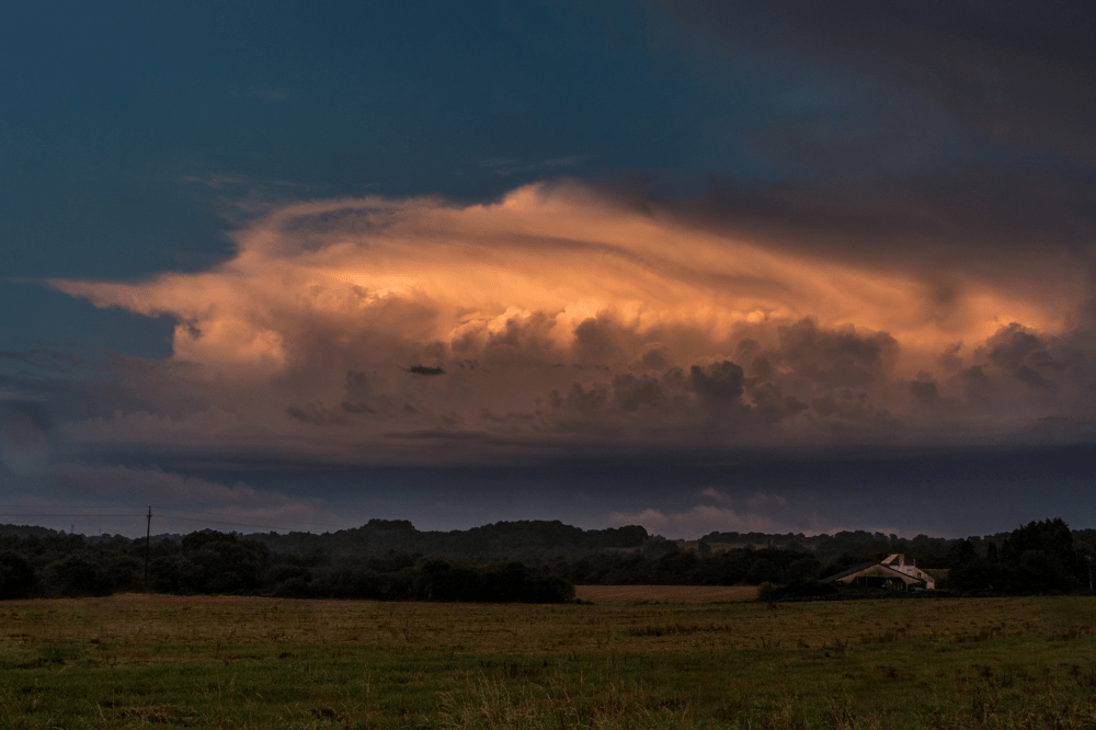 Ciel d'orage à Lorient (56). - 13/09/2016 09:30 - Chris RUSSO