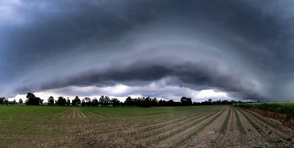 Une image capturée hier soir en Ille et Vilaine sur la commune du Rheu. - 28/05/2017 20:40 - Sandra Silva