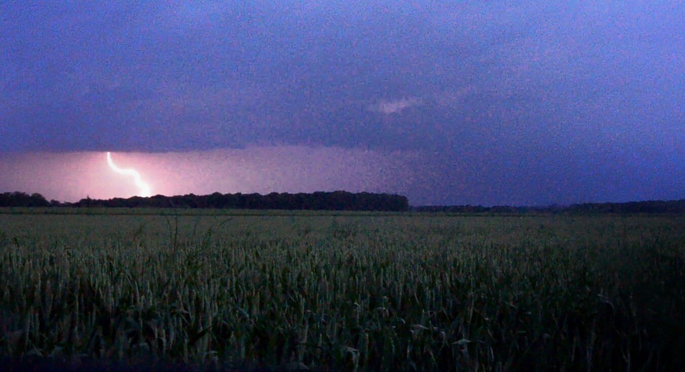 Foudre vue de Maintenon (28) ! - 26/05/2018 21:30 - Pierre Renaudin