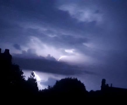 Orage très estétique dans le loiret - 26/07/2019 23:00 - 45 Orage