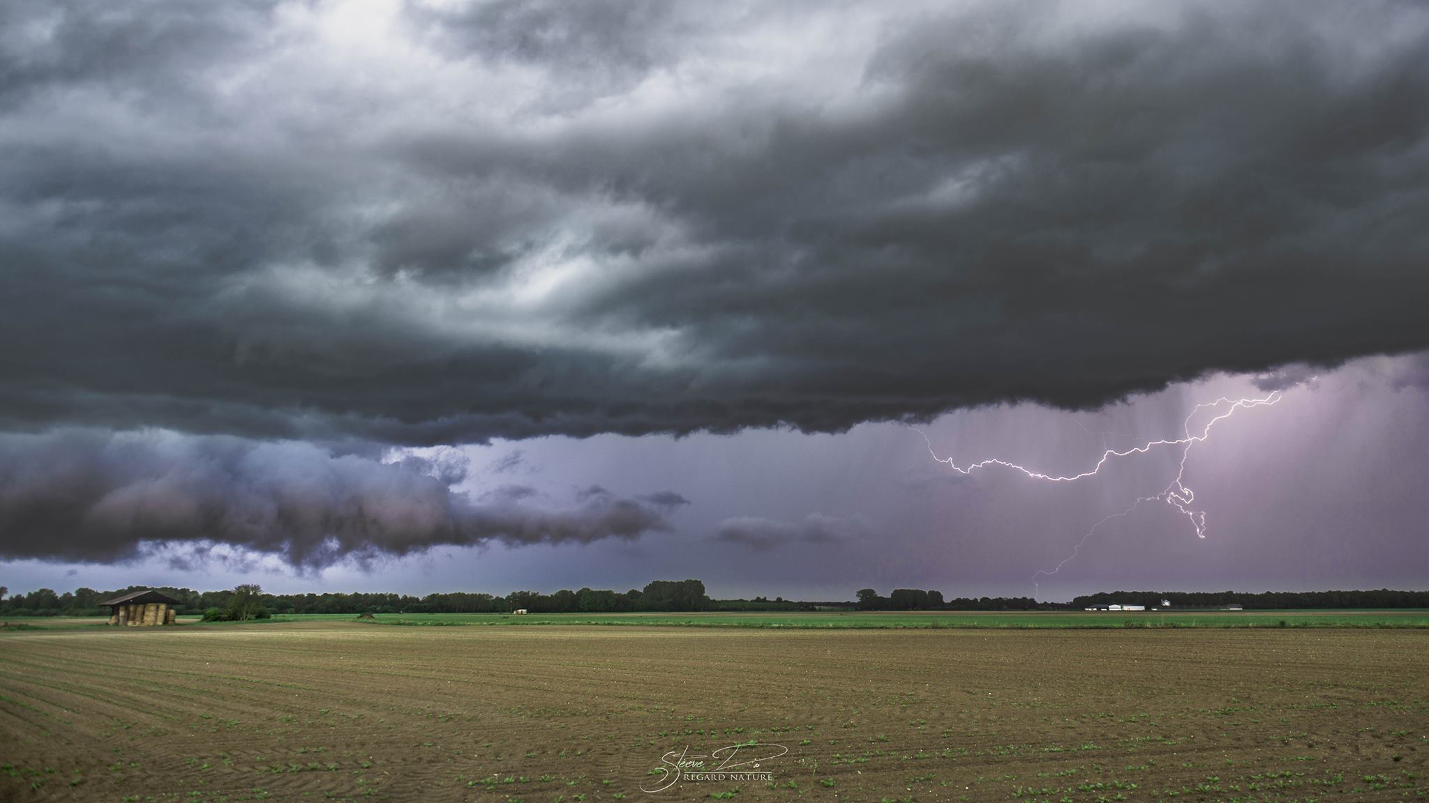 Orage dans les Ardennes. - 13/05/2017 17:00 - Steeve DOMERGUE