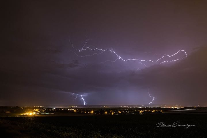 Photo prise au dessus de reims - 31/07/2017 22:00 - Steeve Domergue