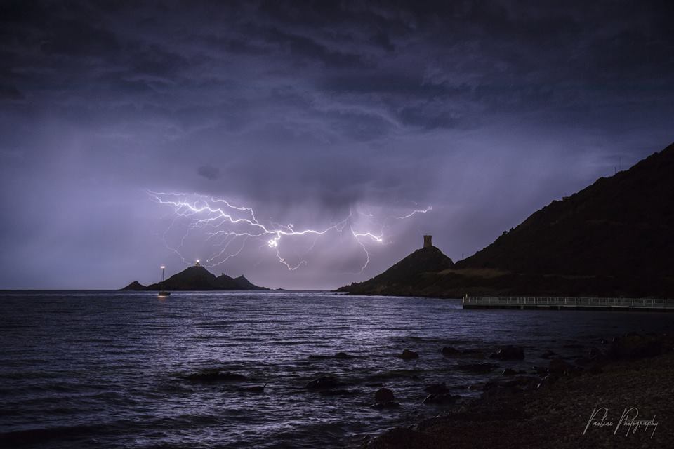 L'orage a illuminé les Iles Sanguinaires - 03/06/2018 21:00 - Paolini Photography
