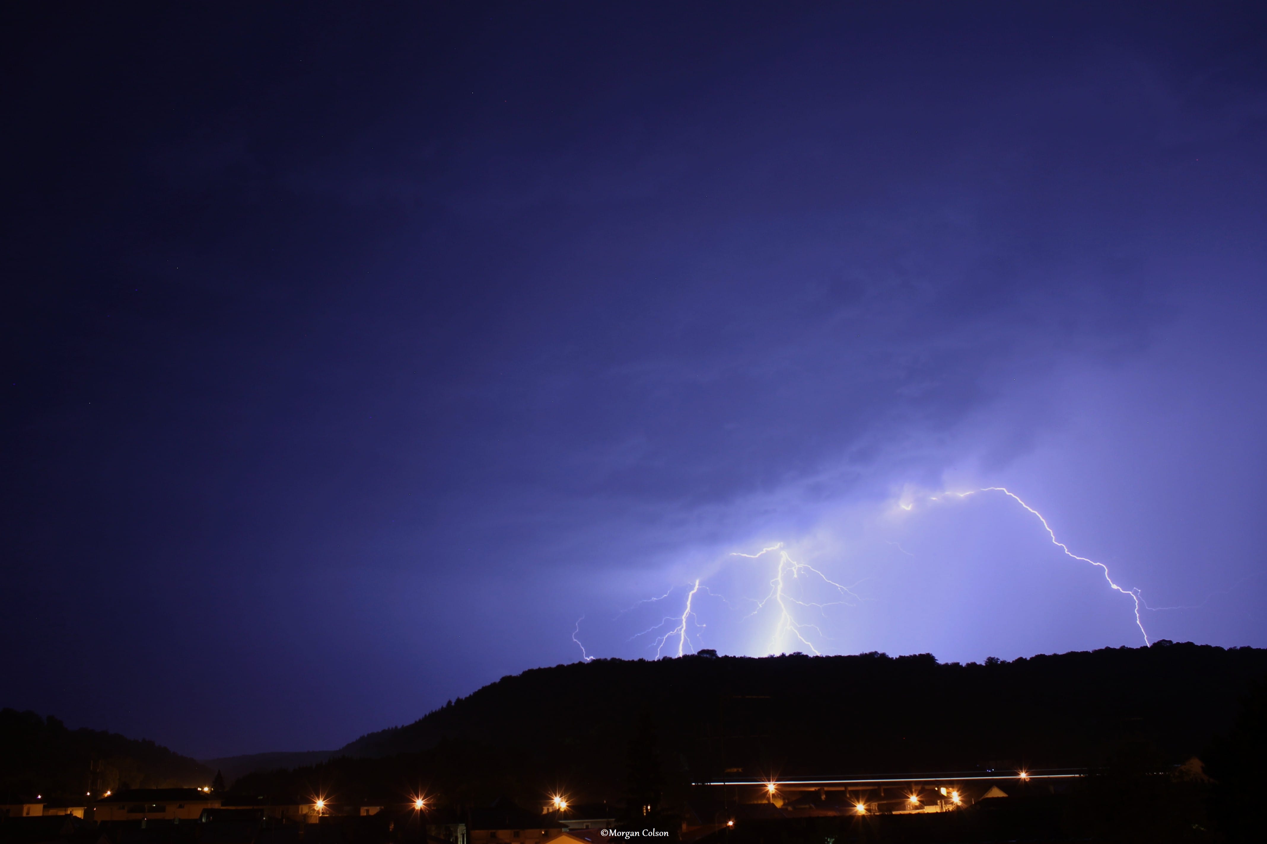 Orage dans la nuit de Lundi à Mardi  en Meuse - 03/07/2018 01:15 - Morgan Colson