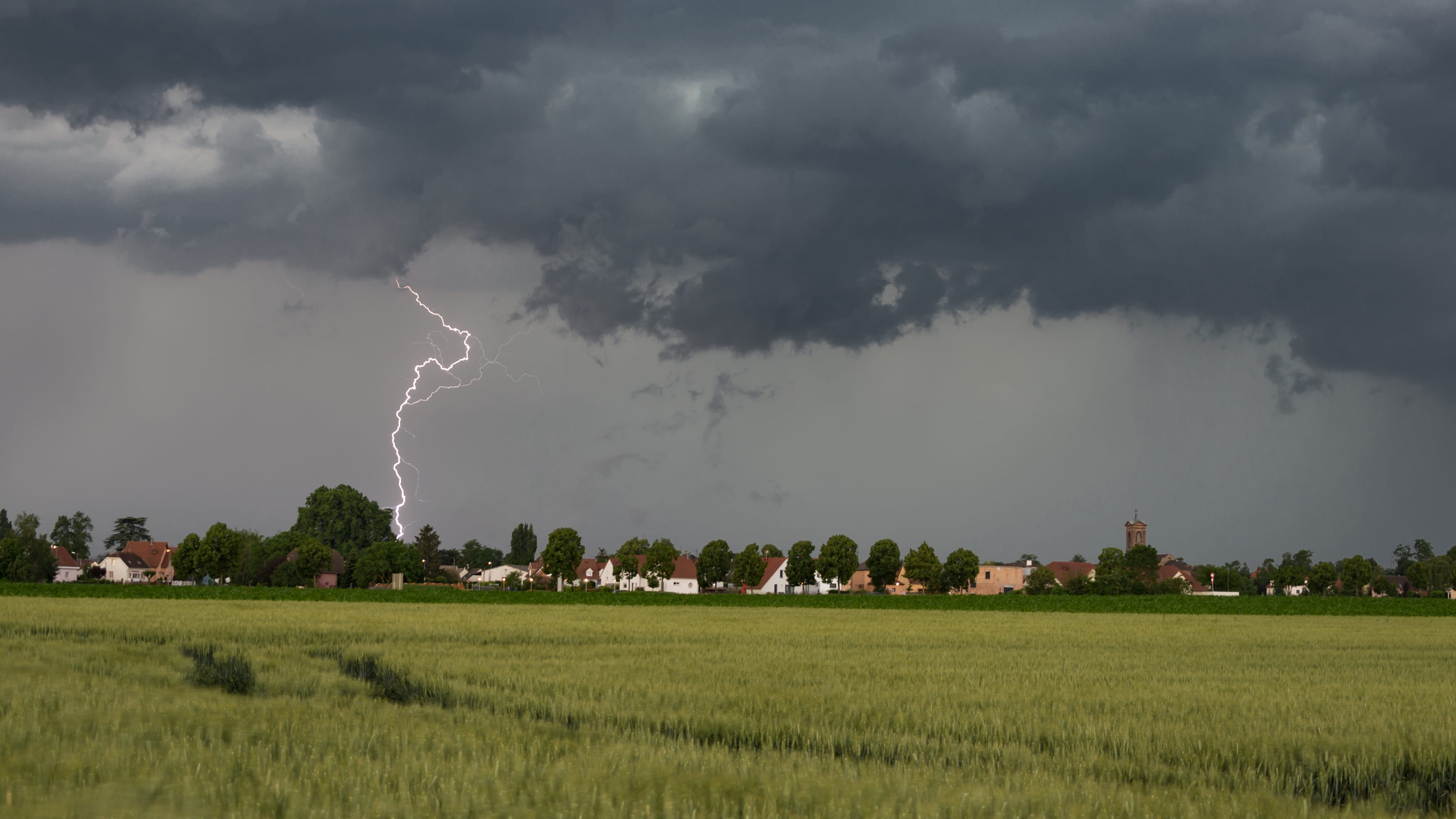 Impact près d'Issenheim. - 04/06/2018 19:52 - Raphaël FREY