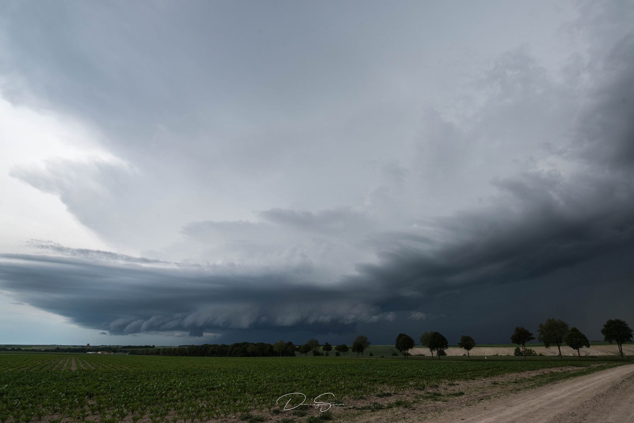 Supercellule entre Marne et Ardennes - 30/05/2018 20:00 - Steeve Domergue