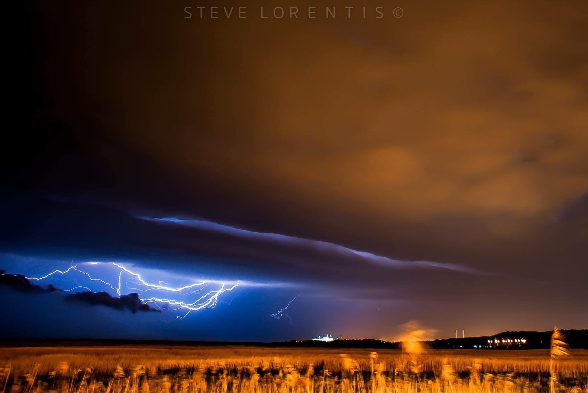 Traque orageuse au Pont de Normandie - 22/04/2018 00:00 - Steve Lorentis