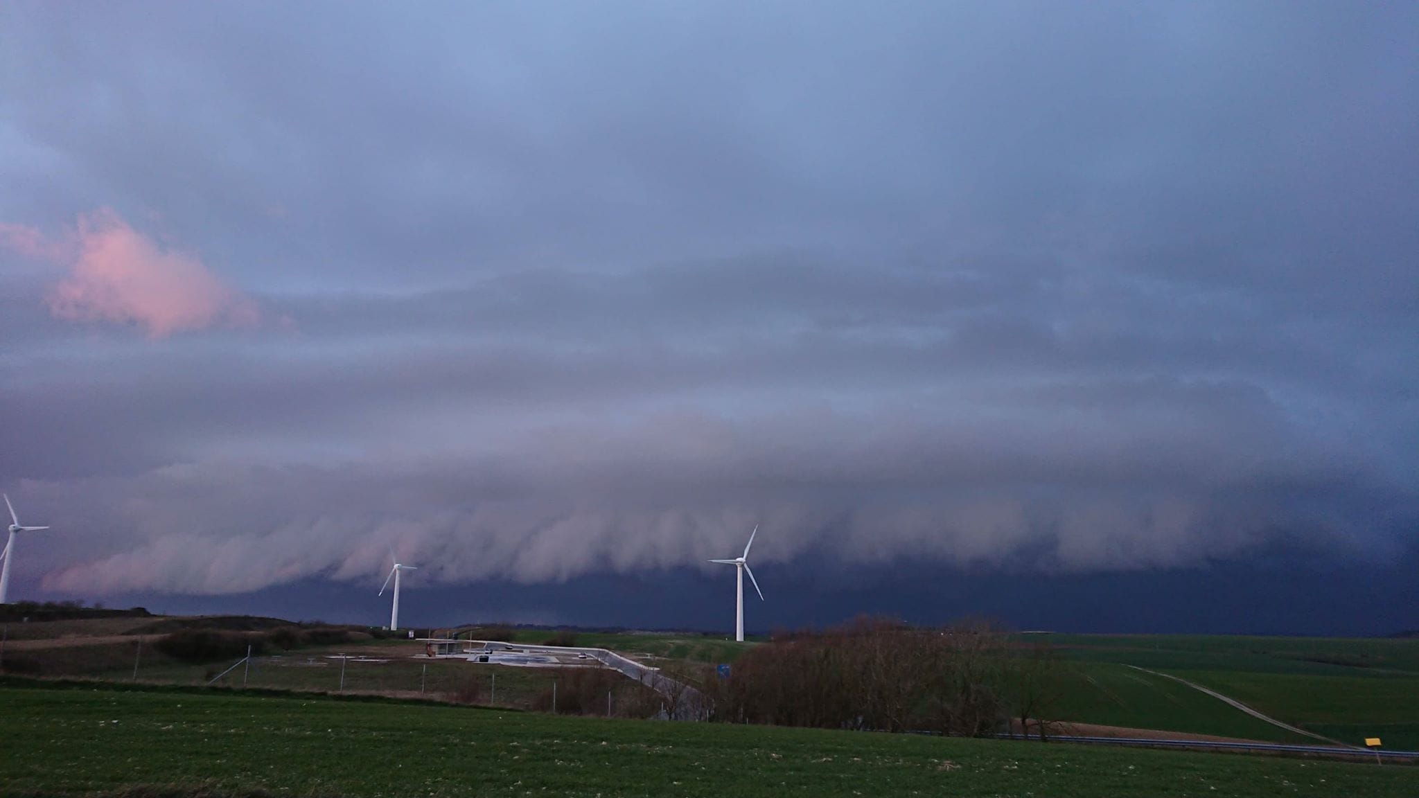 Arcus en approche de Camiers - 17/03/2019 18:45 - Gaël Caplain