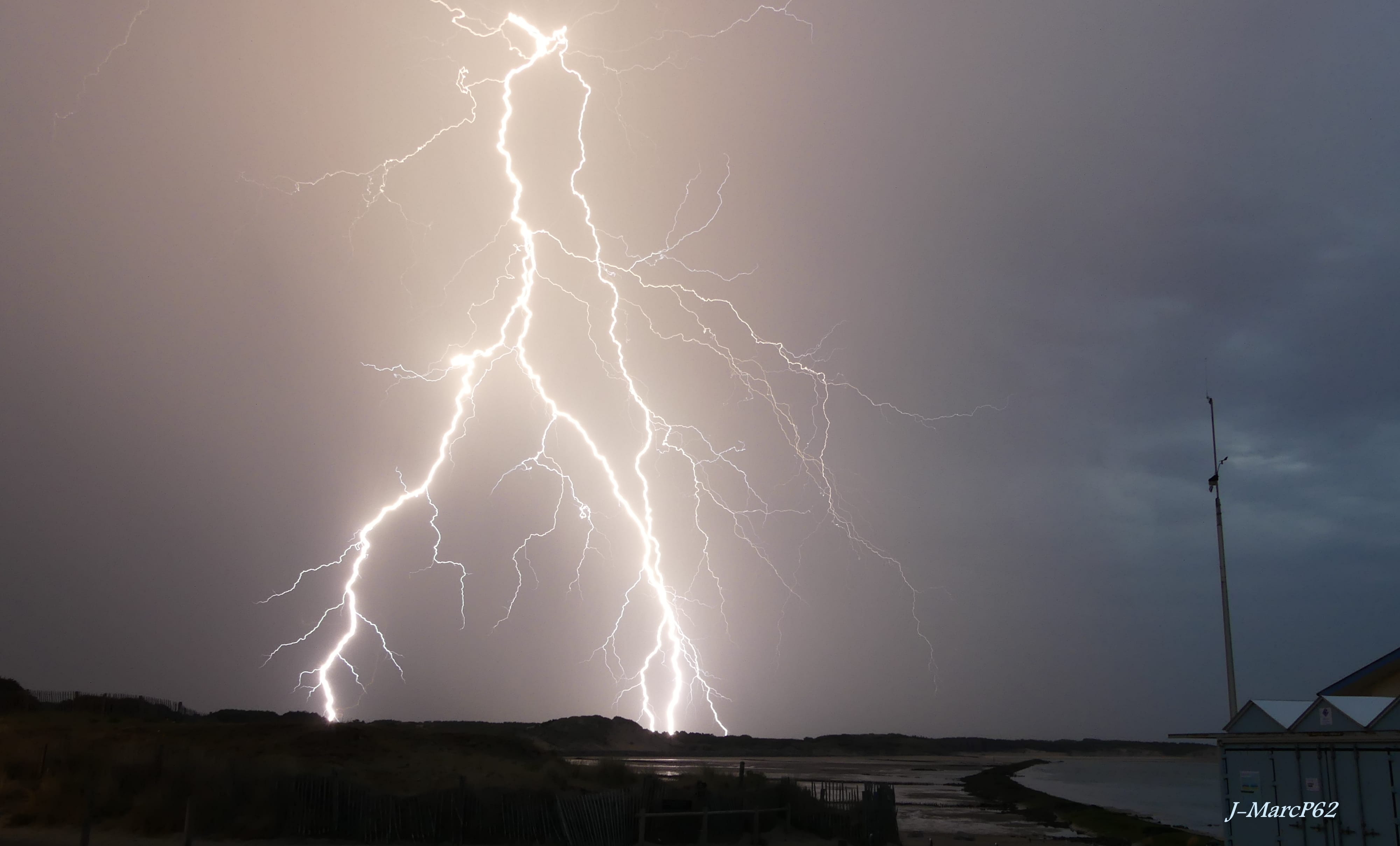 Berck-Plage sud_baie d'Authie. Quadruple impact - 25/07/2019 22:10 - jean-marc pourcelet