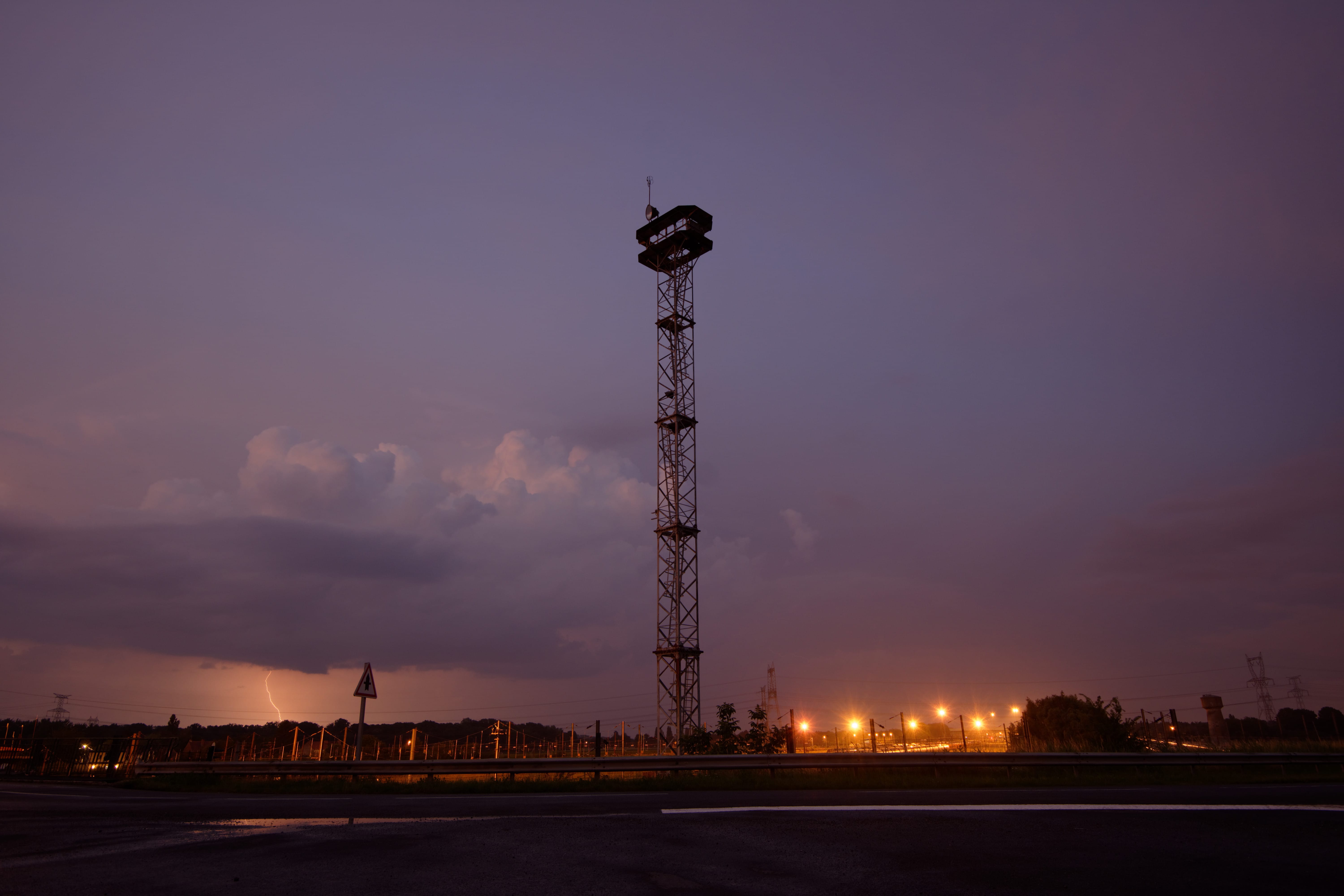 Orage sur Bruille-lez-Marchiennes (Nord), le soir du 26 juin 2020. - 26/06/2020 23:00 - Pierrick CAGNON