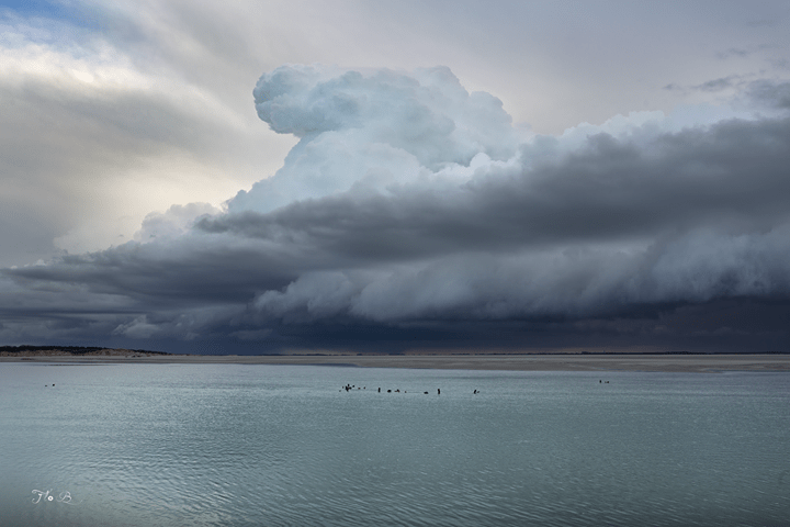 Un incroyable arcus a longé Berck durant une bonne heure. - 30/01/2019 16:40 - Flo Bigd