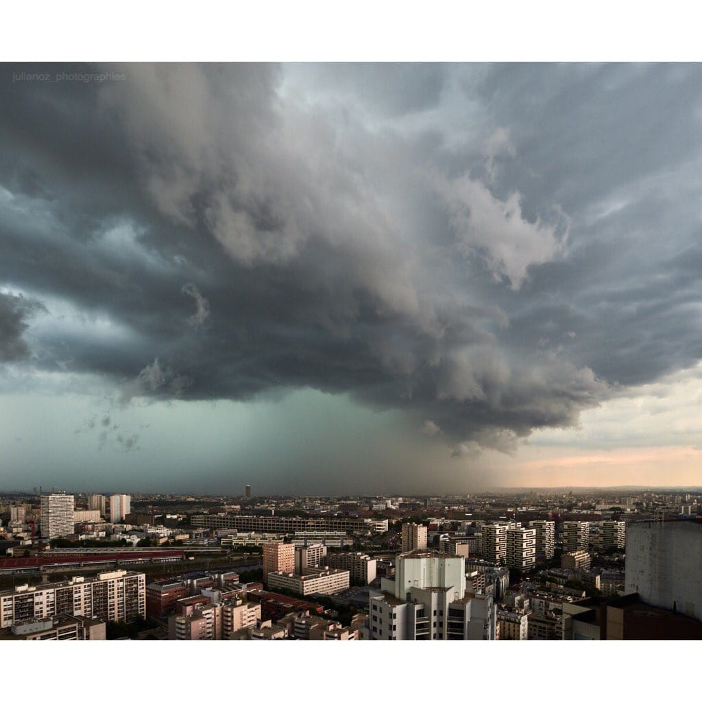 Orage arrivant sur Paris - 04/06/2019 17:00 -  Julianoz Photographies