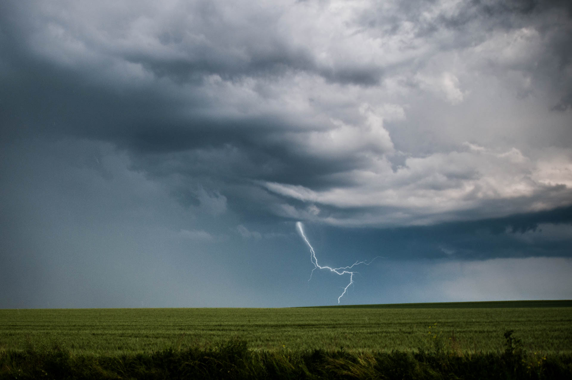 Orage sur la Seine-et-Marne. - 29/05/2017 19:30 - jeremy van cauteren