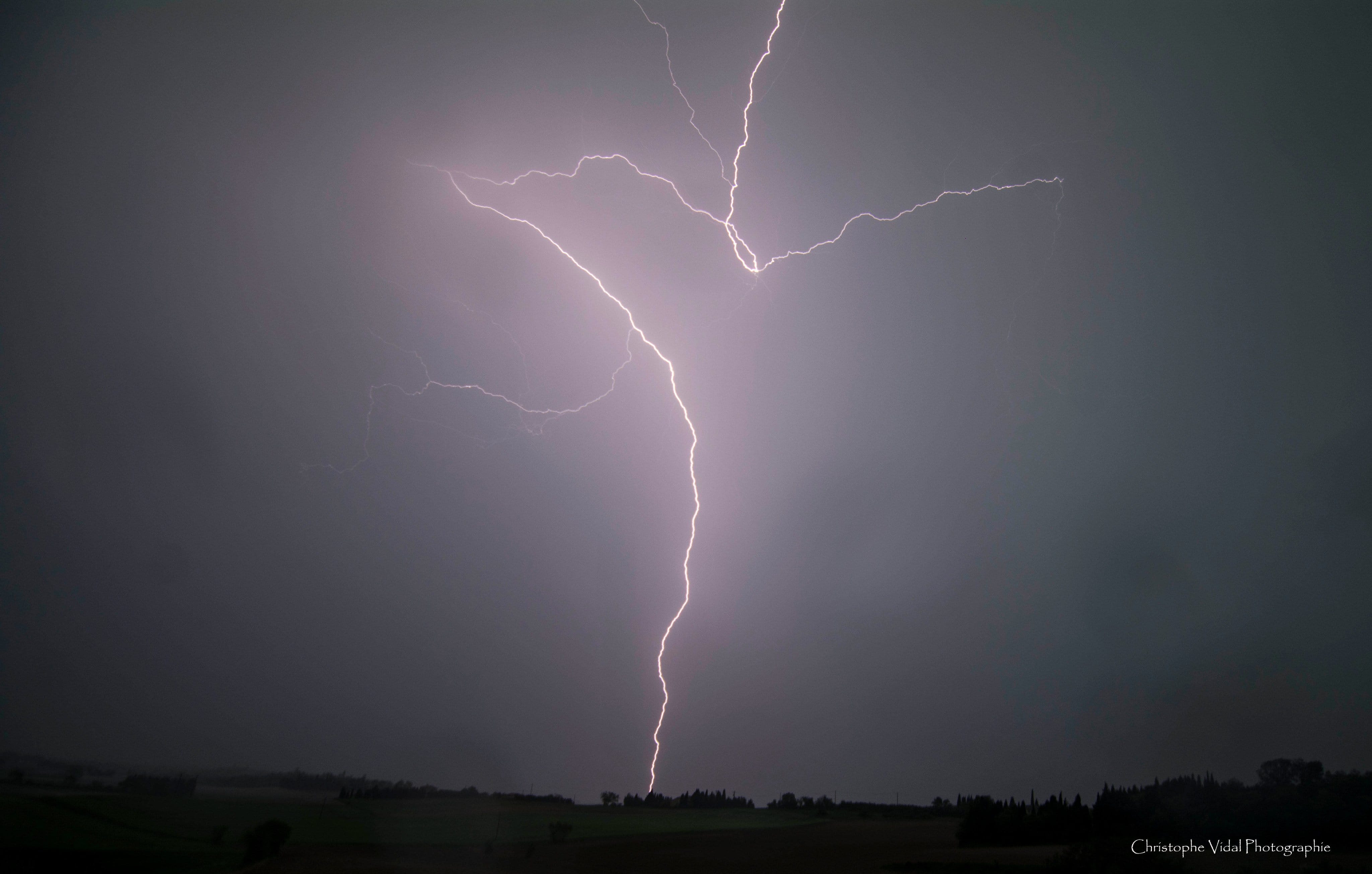 Impact proche non loin de Saint Martin Lalande dans l'Aude - 07/05/2018 17:00 - Christophe vidal