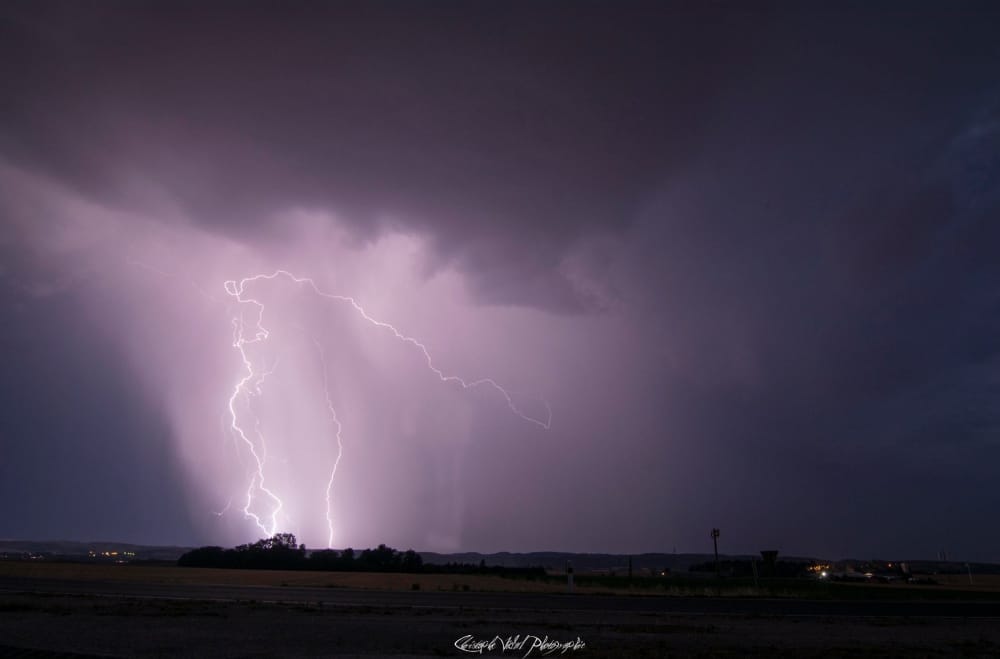 Orage nocturne à Castelnaudary dans l'Aude. - 11/07/2016 04:00 - Christophe VIDAL