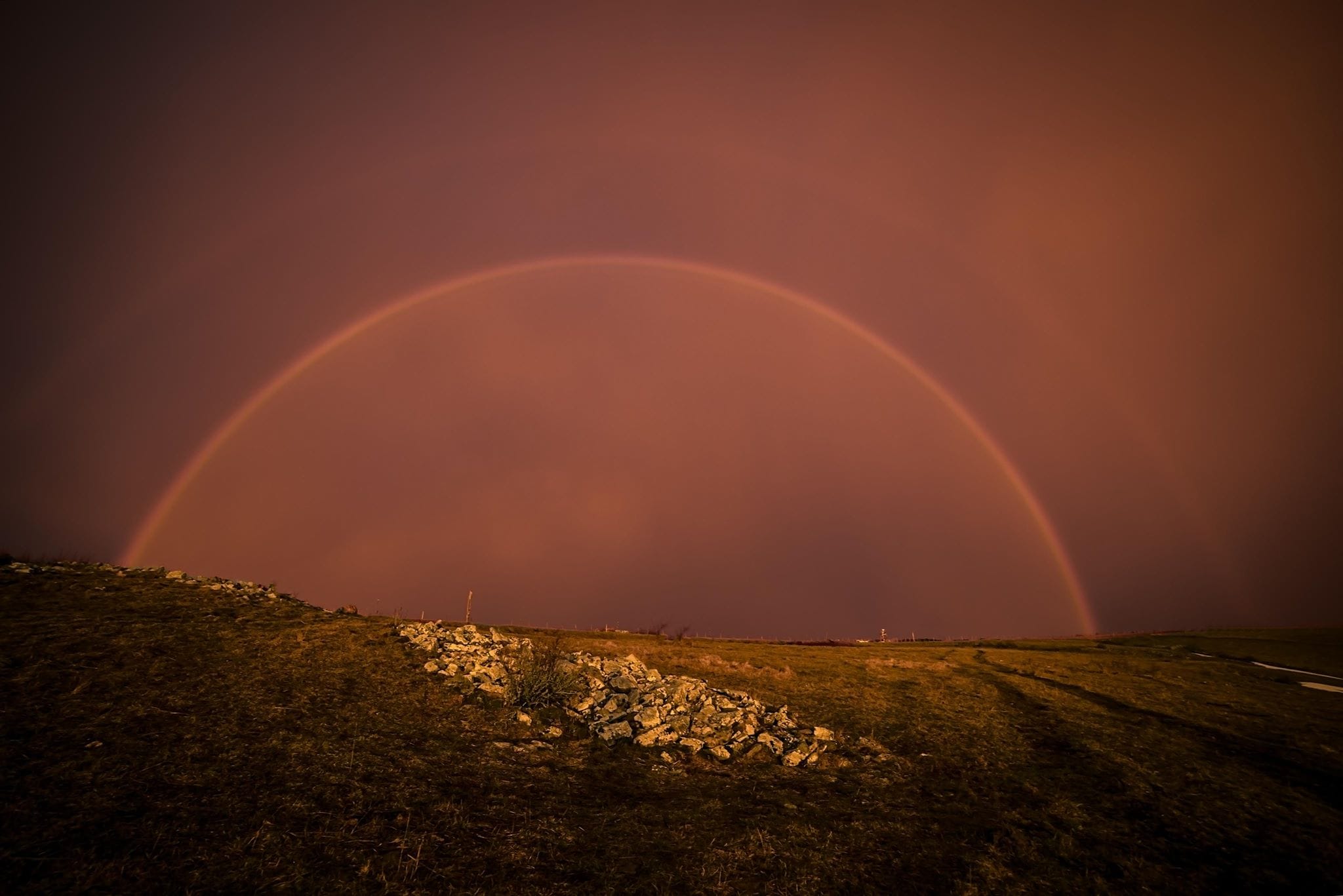 Orage dans les Cévennes lozériennes en fin de journée. - 11/03/2018 19:00 - Sébastien GALTIER