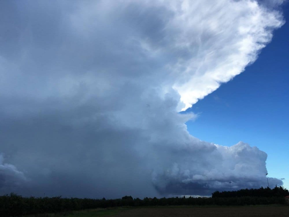 Orage très pluvieux dans le sud du Gard. - 16/09/2016 12:00 - Florian AMBROSINO