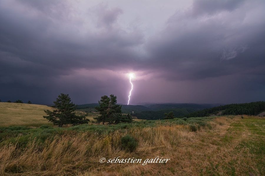 Réalisées depuis le mont Lozère en plein cœur des Cévennes - 22/07/2016 03:00 - Sébastien Galtier