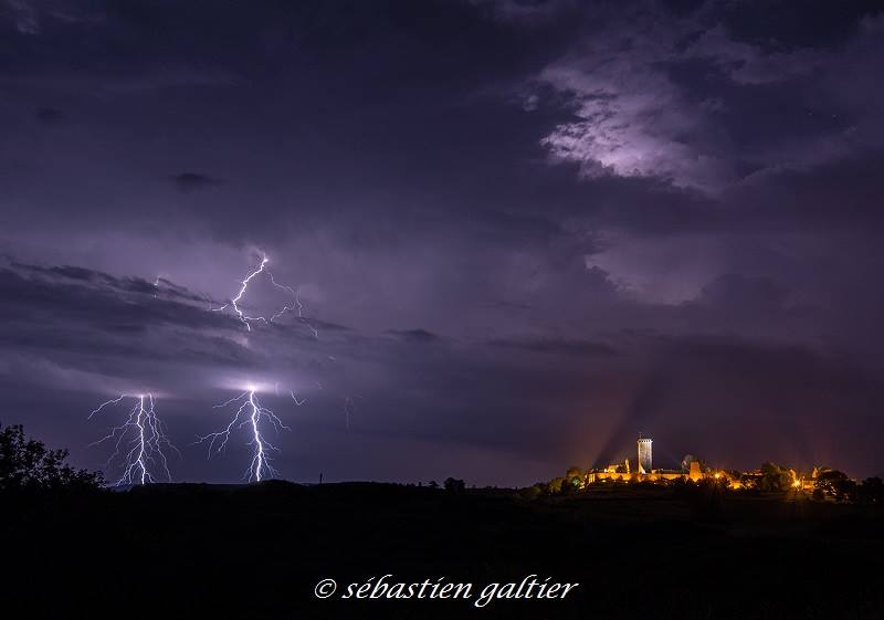 Réalisées depuis le mont Lozère en plein cœur des Cévennes - 22/07/2016 03:00 - Sébastien Galtier