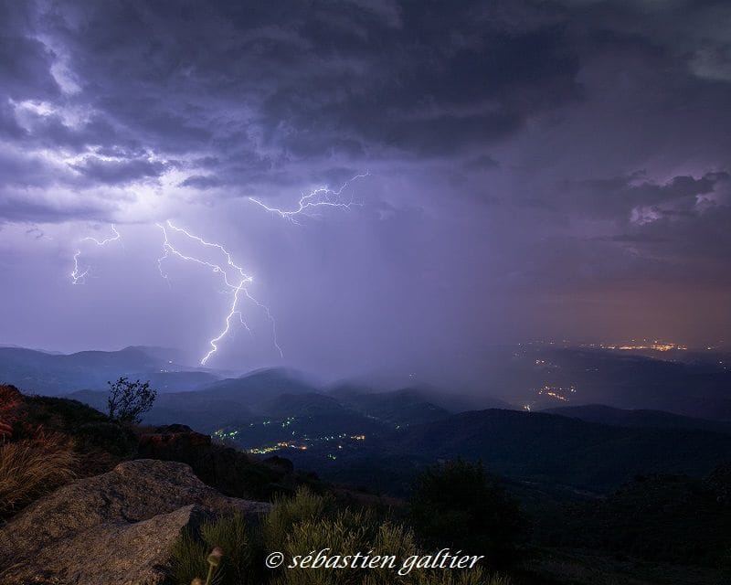 Réalisées depuis le mont Lozère en plein cœur des Cévennes - 22/07/2016 03:00 - Sébastien Galtier