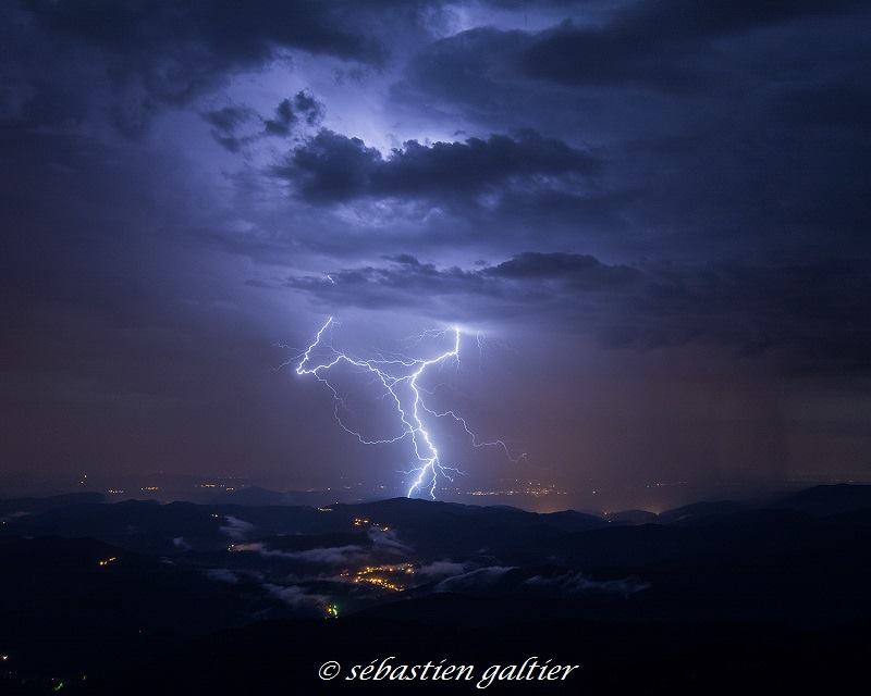 Réalisées depuis le mont Lozère en plein cœur des Cévennes - 22/07/2016 03:00 - Sébastien Galtier