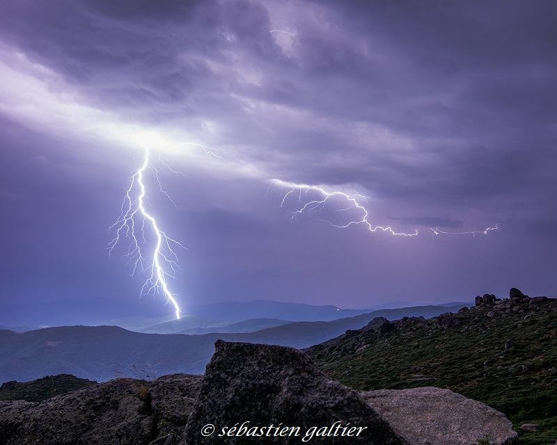 Réalisées depuis le mont Lozère en plein cœur des Cévennes - 22/07/2016 03:00 - Sébastien Galtier