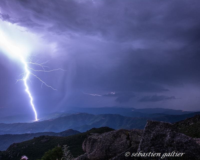 Réalisées depuis le mont Lozère en plein cœur des Cévennes - 22/07/2016 03:00 - Sébastien Galtier