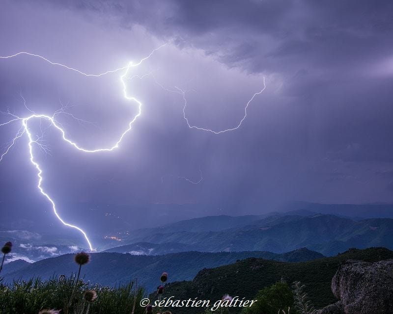 Réalisées depuis le mont Lozère en plein cœur des Cévennes - 22/07/2016 03:00 - Sébastien Galtier