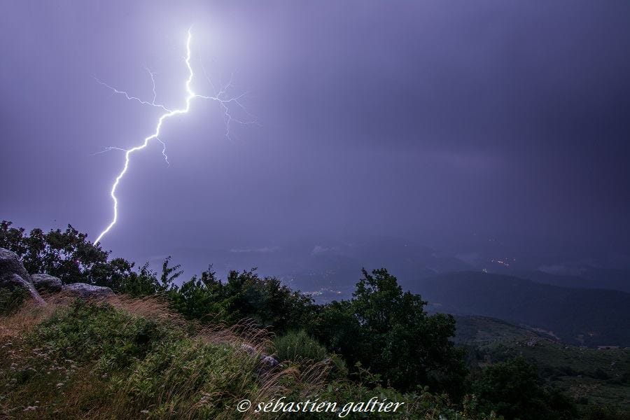 Réalisées depuis le mont Lozère en plein cœur des Cévennes - 22/07/2016 03:00 - Sébastien Galtier