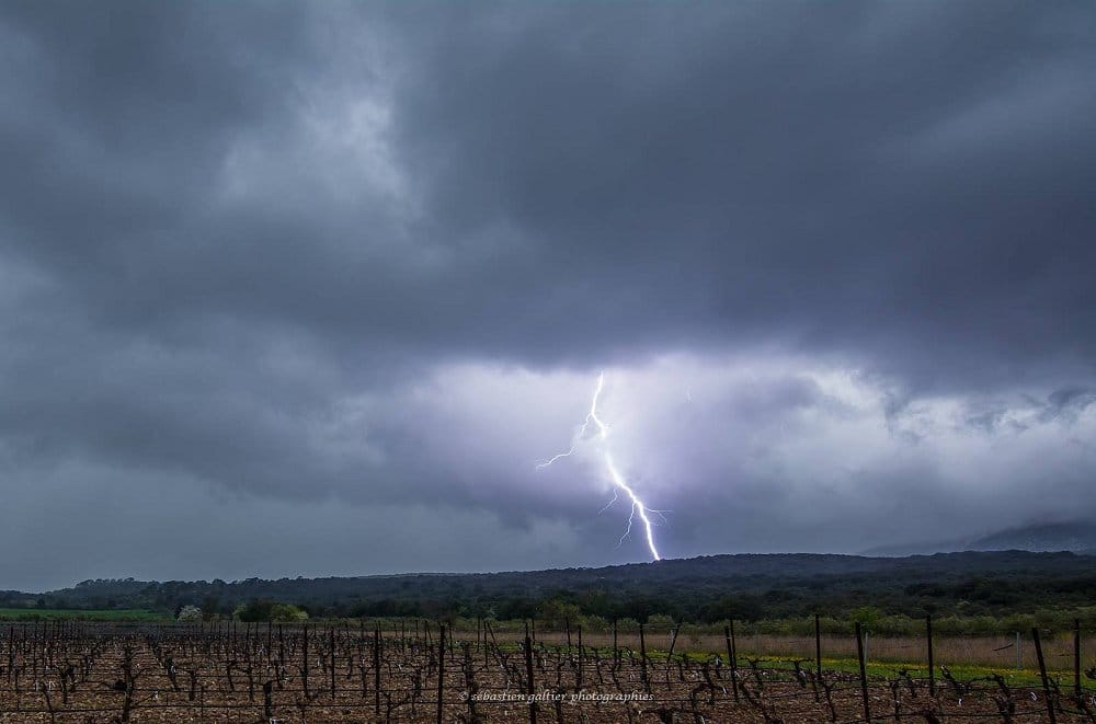 Orage dans la région de Ganges dans l'Hérault dans l'après-midi. - 23/03/2017 14:00 - Sébastien GALTIER