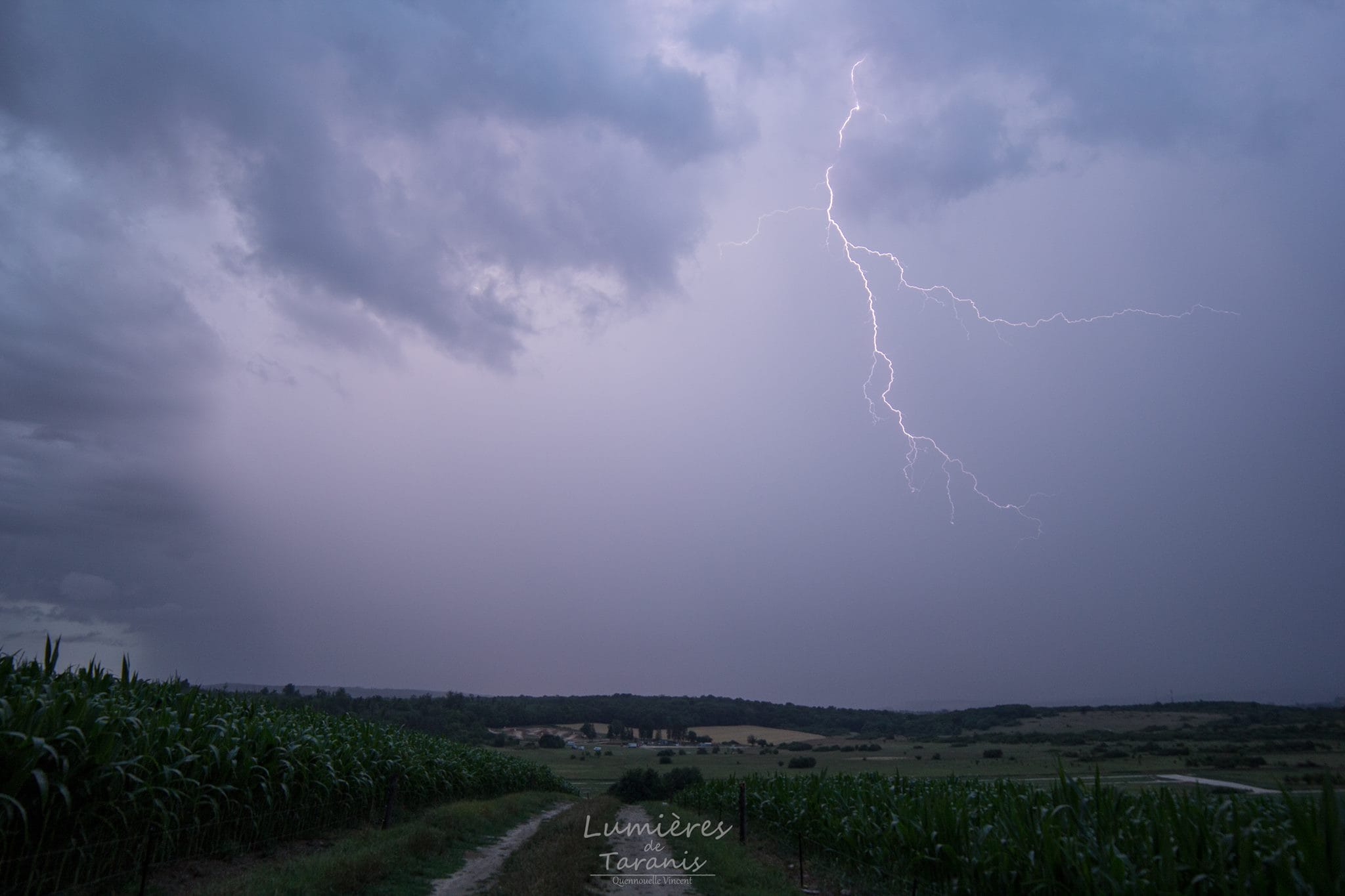 Orage dans la Meuse, près de Commercy. - 09/07/2017 16:00 - Vincent QUENNOUELLE