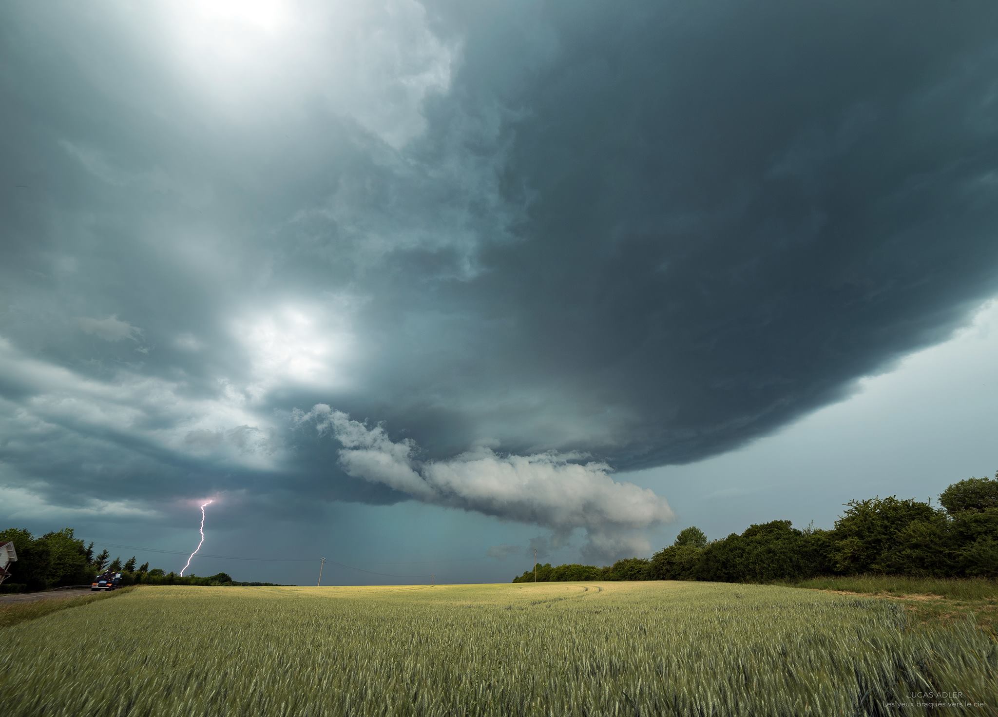 Orage virulent entre France et Luxembourg. - 15/06/2017 17:00 - Lucas ADLER